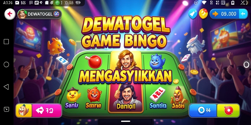 Tampilan gameplay DEWATOGEL yang seru dan kompetitif di Bingo.