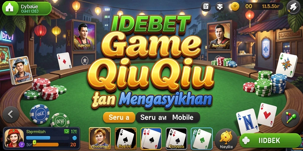 Screenshot gameplay QiuQiu di IDEBET yang seru dan menarik.