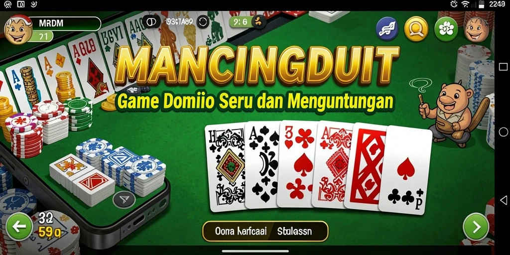 Tampilan gameplay seru dalam MANCINGDUIT yang menarik kesinambungan bermain.
