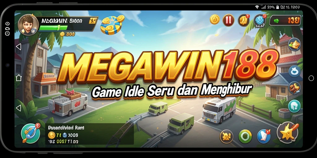Tampilan gameplay seru dan menghibur di MEGAWIN188.