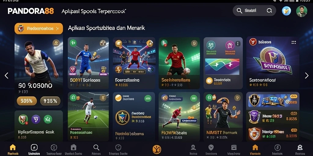 Tampilan aksi taruhan menarik PANDORA88 selama permainan.