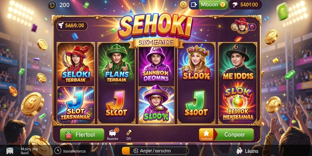 Tangkapan layar gameplay <strong>SEHOKI</strong> dengan grafis menawan dan fitur menarik.