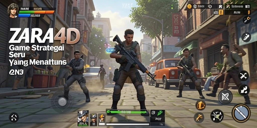 Tangkapan layar gameplay ZARA4D yang penuh strategi dan aksi.